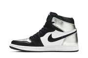 Air Jordan 1 Retro High OG Silver Toe