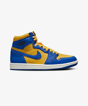 Air Jordan Jordan | AIR JORDAN 1 RETRO HIGH OG { VARSITY MAIZE/GAME ROYAL - SAIL