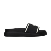 Alexander McQueen Wmns Oversized Hybrid Signature Slide 'Black White'