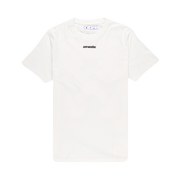 Off-White Marker Shorts-Sleeve Slim T-Shirt White/Blue