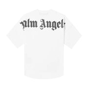 Palm Angels Classic Back Logo Oversized White T-Shirt