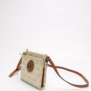 Michael Kors Fulton Vanilla Crossbody Bag