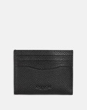 COACH Card Case with Signature Canvas