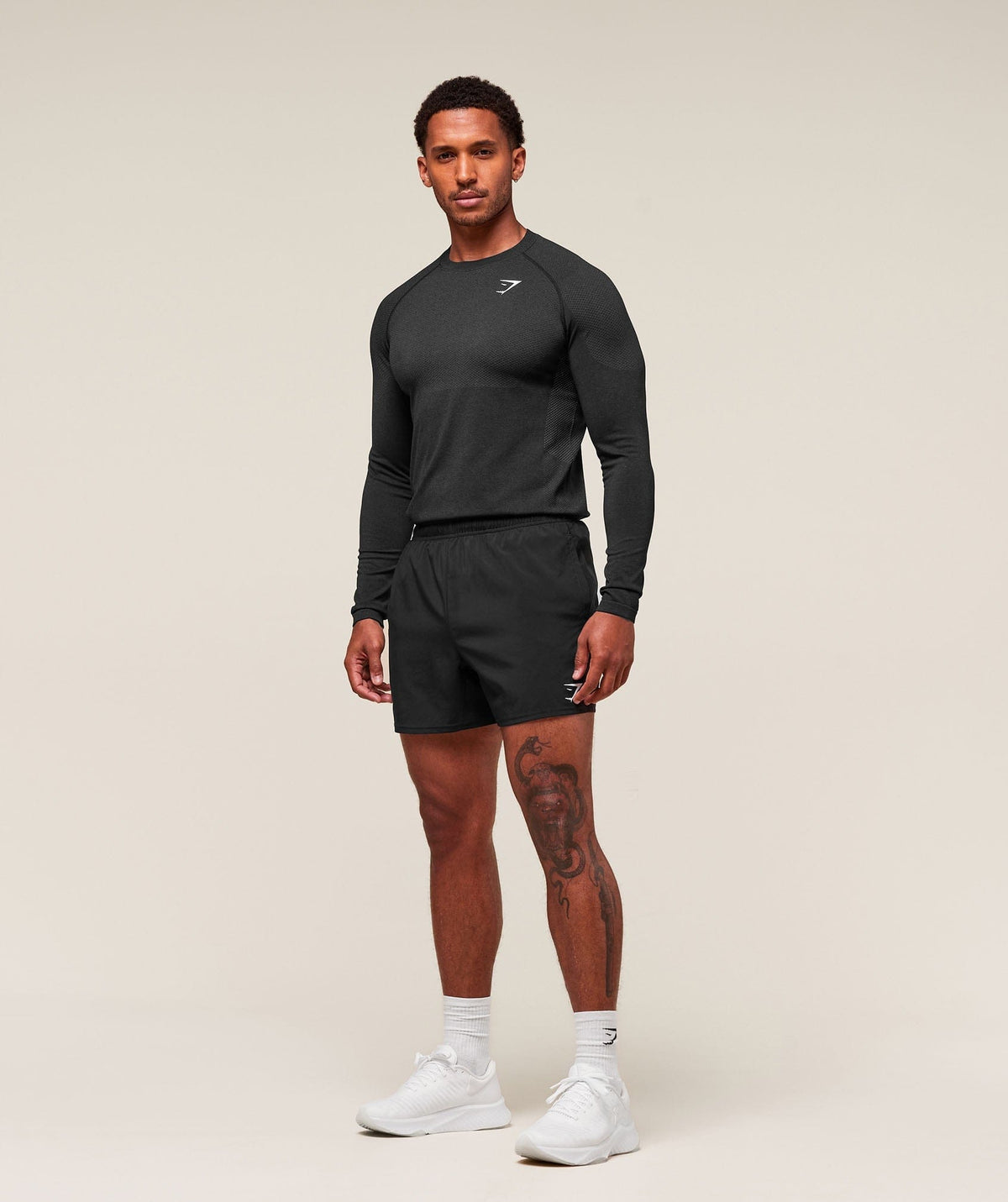 Gymshark Vital Long Sleeve T - Shirt Black