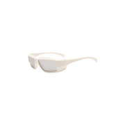 Rick Owens Rick Sunglasses Cream/Silver