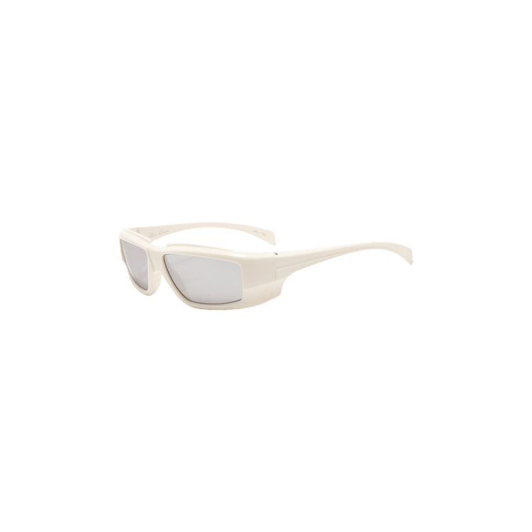 Rick Owens Rick Sunglasses Cream/Silver