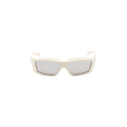 Rick Owens Rick Sunglasses Cream/Silver