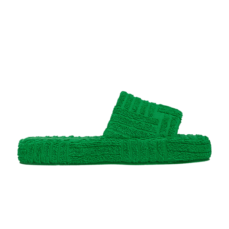 Bottega Veneta Wmns Resort Sponge Slide 'Grass'