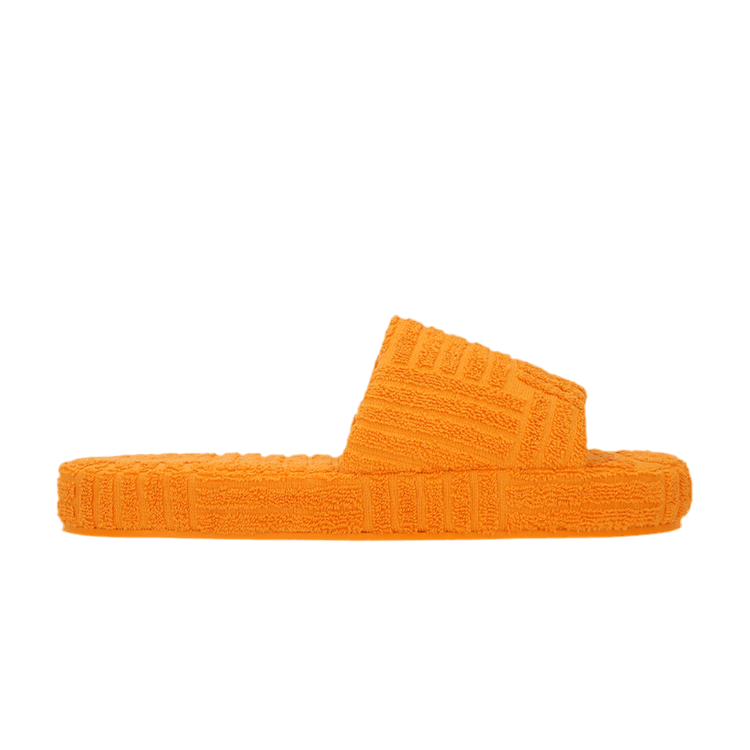 Bottega Veneta Resort Sponge Slide Tangerine
