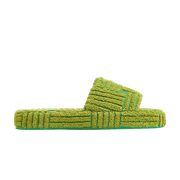 Bottega Veneta Resort Sponge Slide Parakeet Kiwi