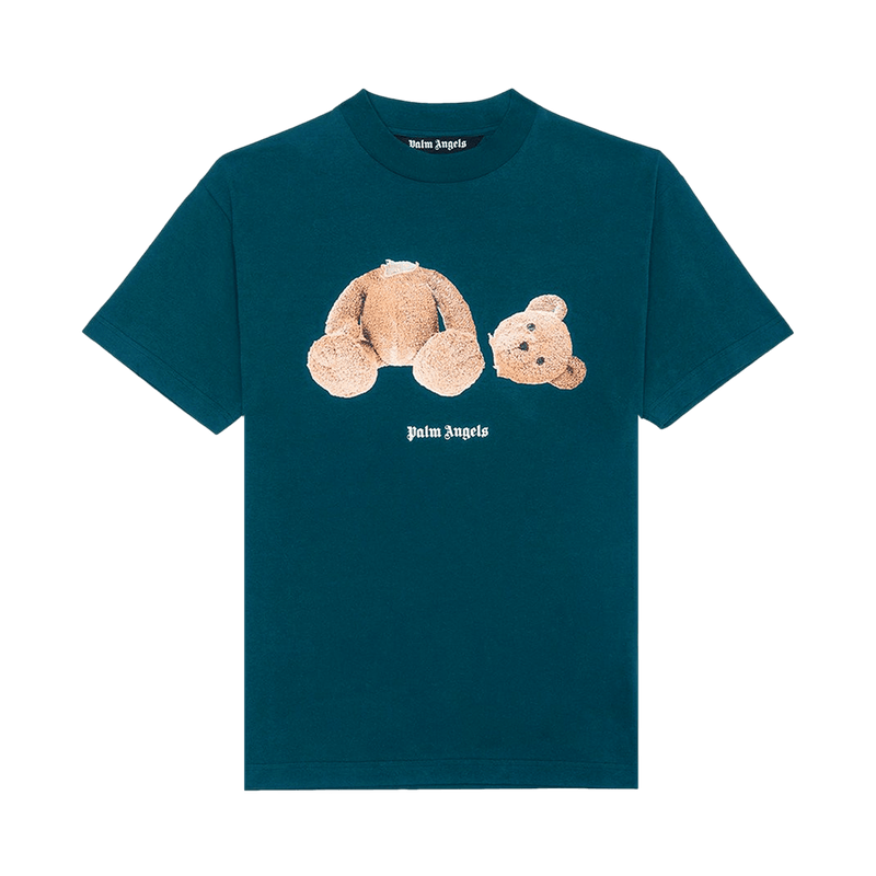 Palm Angels Bear T-Shirt Forest Green/Brown