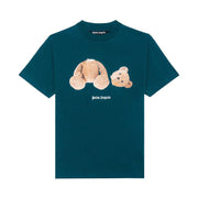 Palm Angels Bear T-Shirt Forest Green/Brown