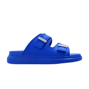 Alexander McQueen Hybrid Double Buckle Sandal Blue