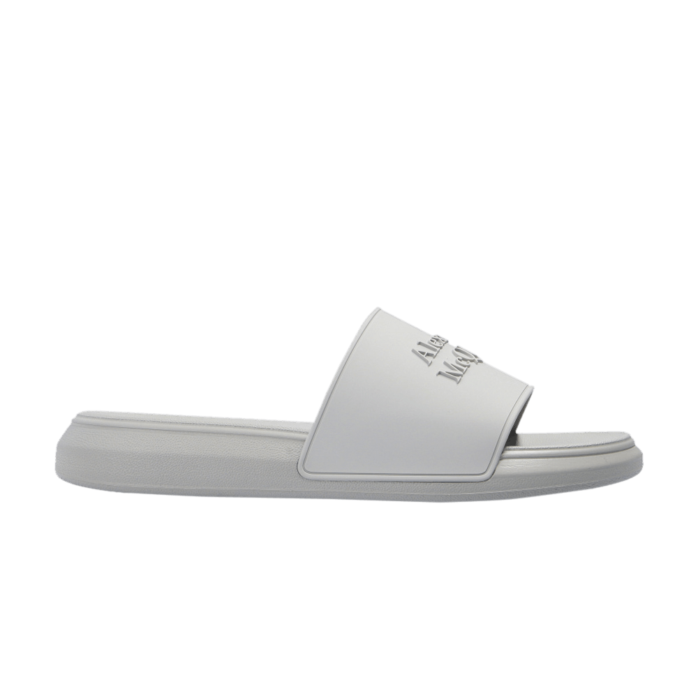 Alexander Mcqueen Sandal Grey Stone