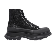 Alexander McQueen Wmns Tread Slick High 'Black Glitter'