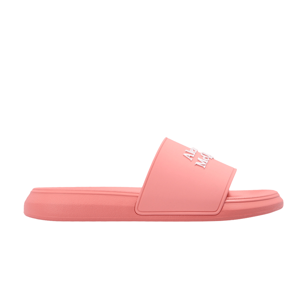 Alexander McQueen Wmns Logo Slides 'Anemone'