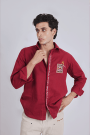 Young Grandpa WILDFIRE LINEN SHIRT