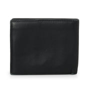 Salvatore Ferragamo Solid Black Gancini Bi - Fold Wallet Small
