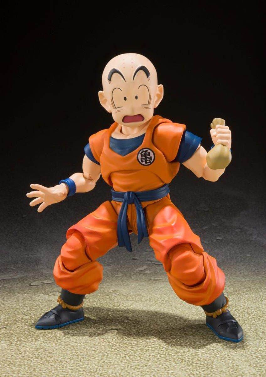 Bandai S.H. Figuarts Krillin - Earth's Strongest Man - (Reissue) Dragon Ball Z Action Figure