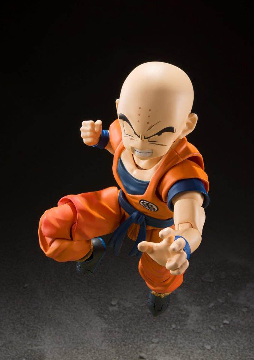 Bandai S.H. Figuarts Krillin - Earth's Strongest Man - (Reissue) Dragon Ball Z Action Figure