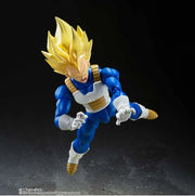 Bandai S.H. Figuarts Super Saiyan Vegeta - Awakened Super Saiyan Blood - Dragon Ball Z Action Figure