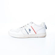 US Polo Assn Off White Reggie Sneakers (UK 7)