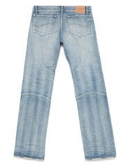 seam-detail jeans