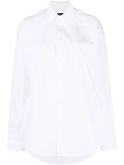 hourglass-shape long-sleeve shirt