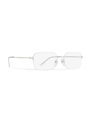 Invisible rectangle-frame sunglasses
