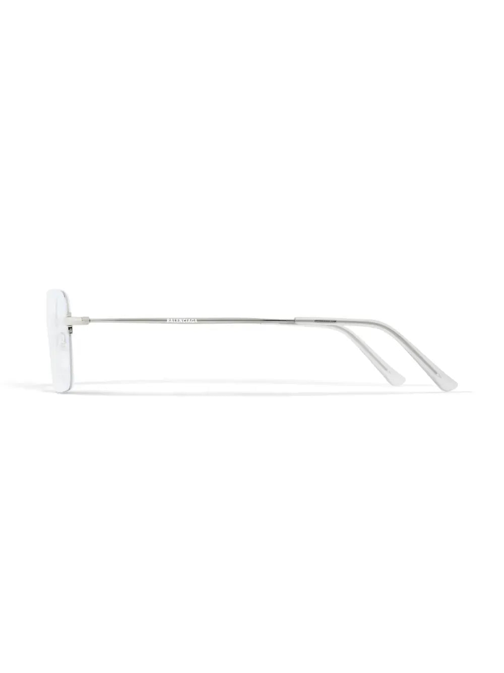 Invisible rectangle-frame sunglasses