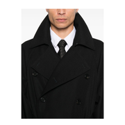 Long Wool Coats - Black