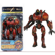 JAEGER Pacific Rim Crimson Typhoon Jaeger Action Figure – 7" Red Robot Model Collectible Toy, Durable PVC for Kids & Fans