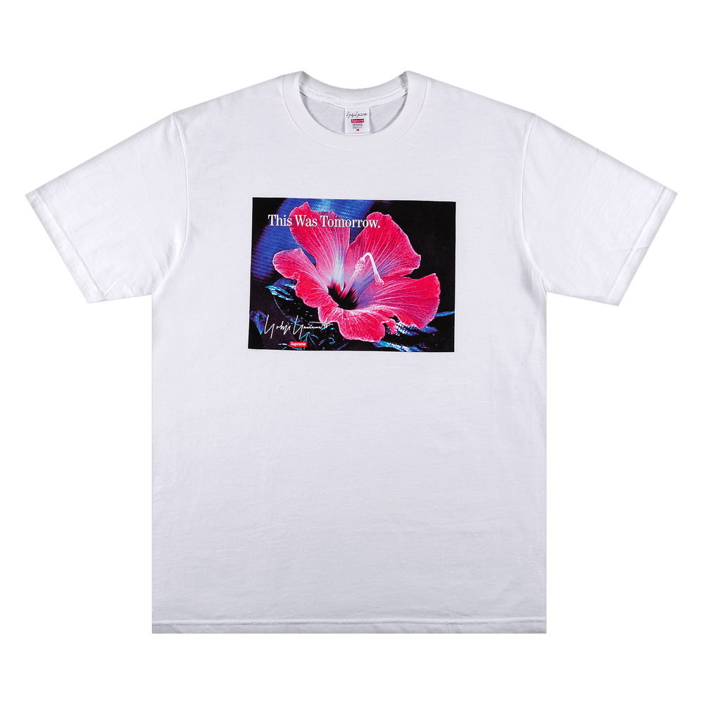 Supreme x Yohji Yamamoto This Was Tomorrow T-Shirt White