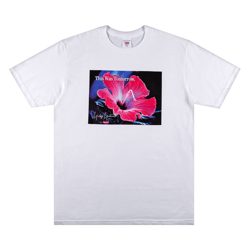 Supreme x Yohji Yamamoto This Was Tomorrow T-Shirt White