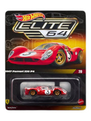 Ferrari Hotwheels elite 64 1967 ferrari 330 p4 imported premium rlc 1:64 Scale (with protector)JCP47