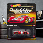 Ferrari Hotwheels elite 64 1967 ferrari 330 p4 imported premium rlc 1:64 Scale (with protector)JCP47