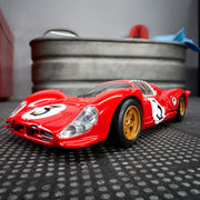 Ferrari Hotwheels elite 64 1967 ferrari 330 p4 imported premium rlc 1:64 Scale (with protector)JCP47