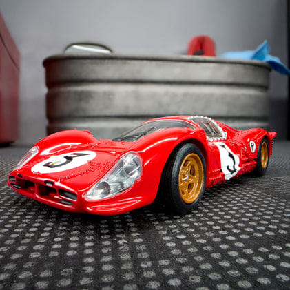 Ferrari Hotwheels elite 64 1967 ferrari 330 p4 imported premium rlc 1:64 Scale (with protector)JCP47