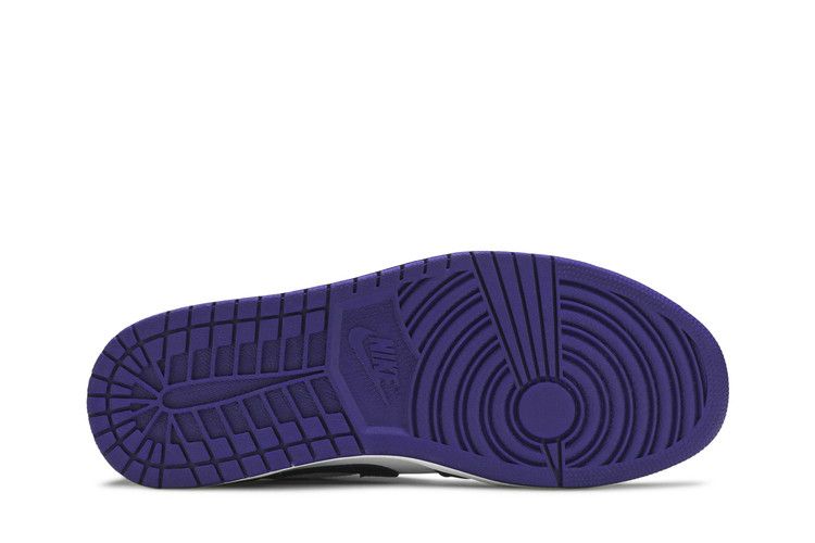 JORDAN 1 LOW COURT PURPLE WHITE