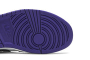 JORDAN 1 LOW COURT PURPLE WHITE