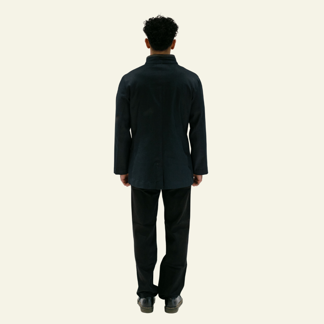 Old Gene Men’s Dark Selvedge Blazer - Youth Rebellion