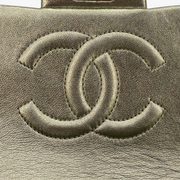 CS019 - CHANEL Vintage Light Gold Lambskin Timeless Square Flap Bag