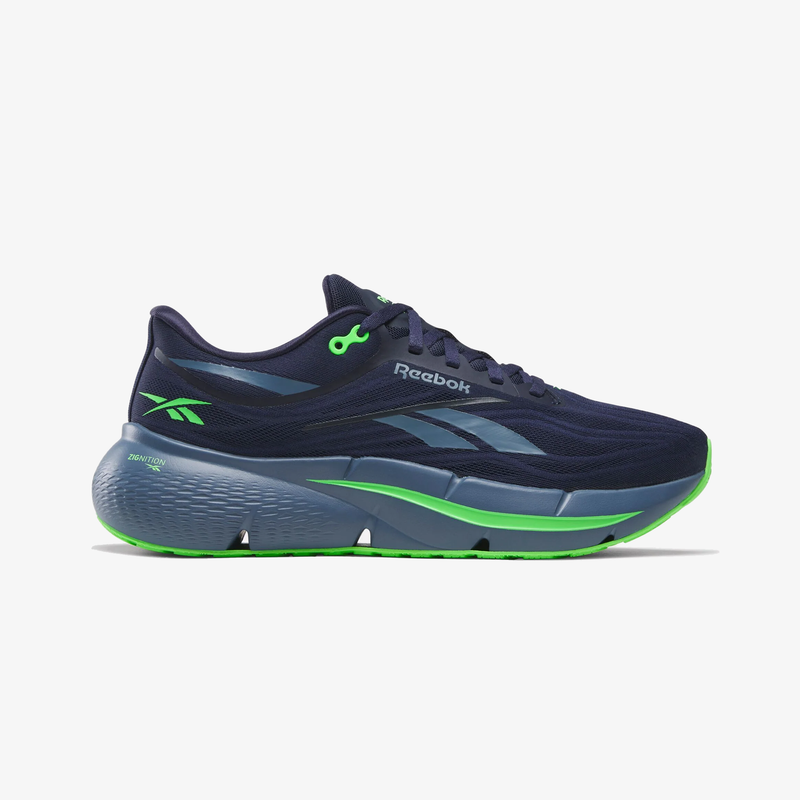 Reebok ZIGNITION { VECTOR NAVY/SHADOW/SOLAR LIME