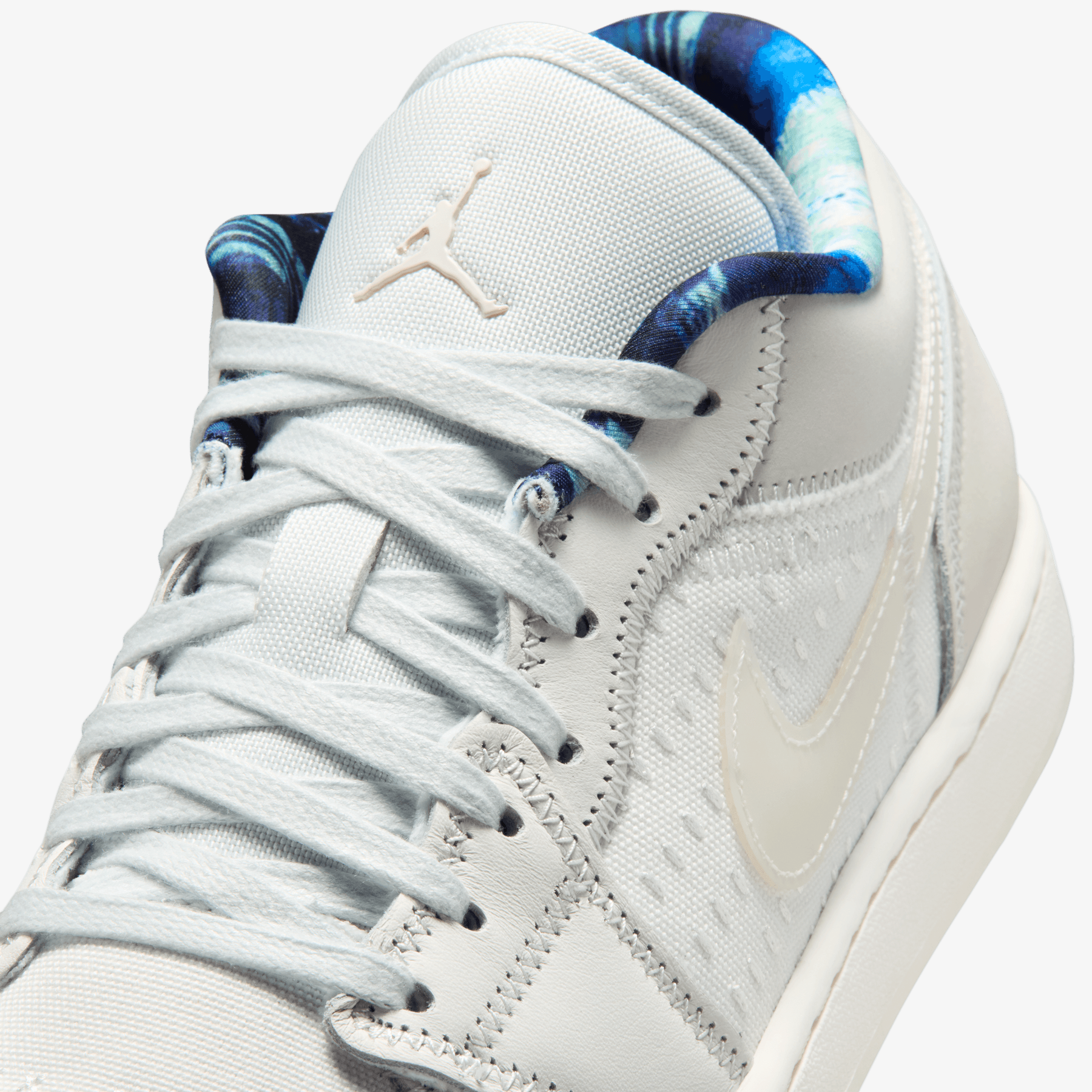 NIKE AIR JORDAN 1 LOW SE { SUMMIT WHITE/SAIL-MULTI-COLOR-OFF WHITE