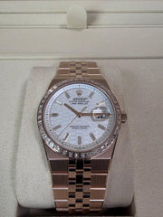 Rolex | Land-Dweller | 127285TBR | Rose gold | 36 mm | Rose gold | White | Automatic