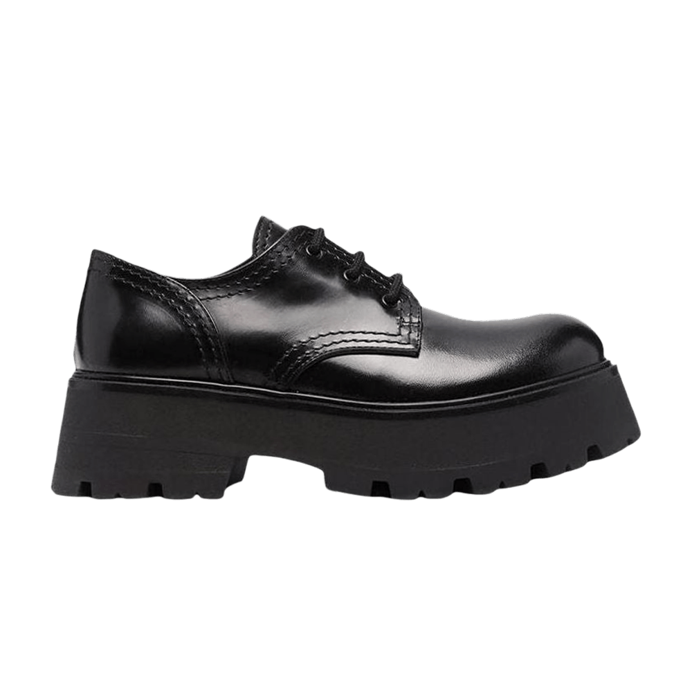Alexander McQueen Wmns Lace-Up Derby 'Black'