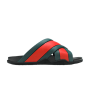 Gucci Rubber Slide Green Red