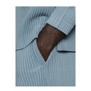 Pleated Design Cropped Pants