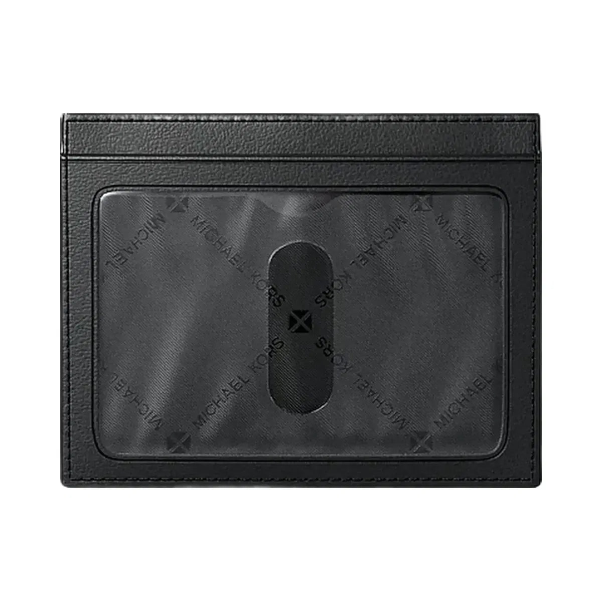Michael Kors Cooper Signature Logo Card Case Black