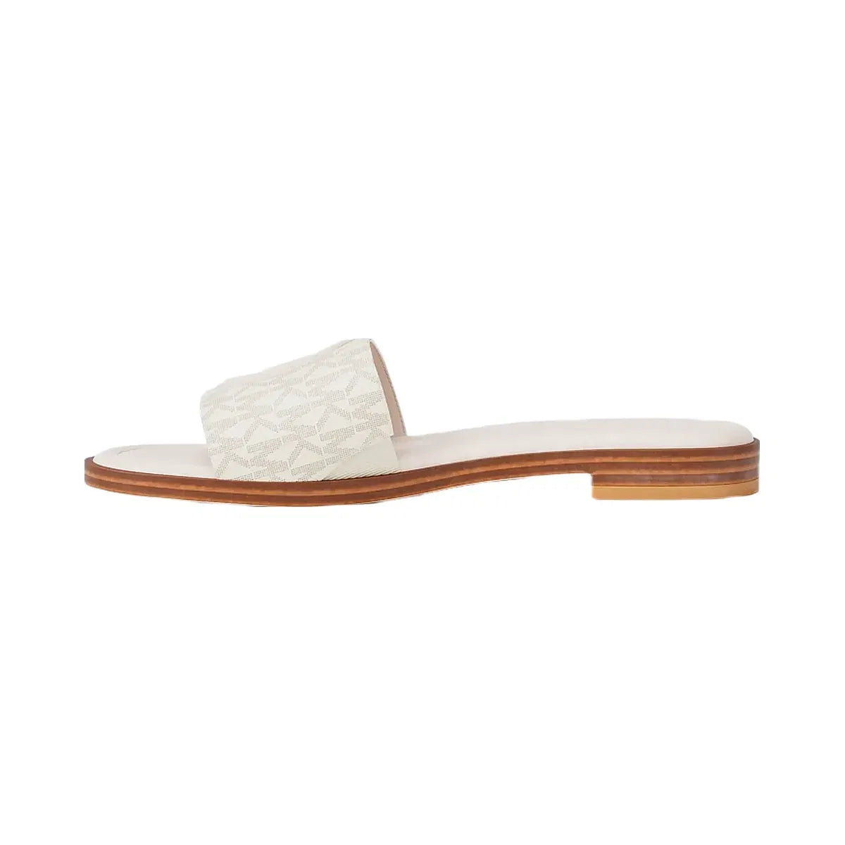 Carissa Signature Logo Slide Sandal VANILLA COMBO